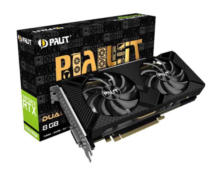 کارت گرافیک پالیت Palit GeForce RTX 2060 SUPER DUAL 8GB