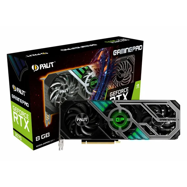کارت گرافیک پلیت PALIT RTX 3070 GAMINGPRO 8GB کارت گرافیک پلیت PALIT RTX 3070 GAMINGPRO 8GB