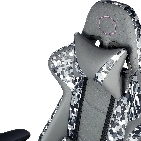 صندلی گیمینگ CALIBER R1S CAMO GRAY