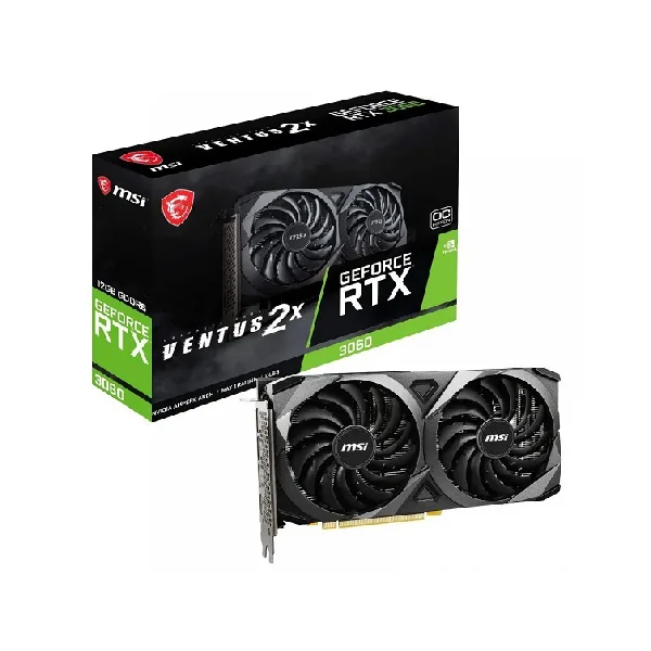 کارت گرافیک ام اس آی MSI RTX 3060 VENTUS 2X OC 12G کارت گرافیک ام اس آی MSI RTX 3060 VENTUS 2X OC 12G