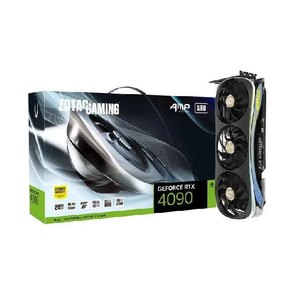 کارت گرافیک زوتک ZOTAC RTX 4090 AMP EXTREME AIRO 24G کارت گرافیک زوتک ZOTAC RTX 4090 AMP EXTREME AIRO 24G