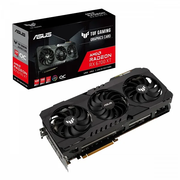 کارت گرافیکASUS TUF GAMING RX 6700 XT OC 12G
