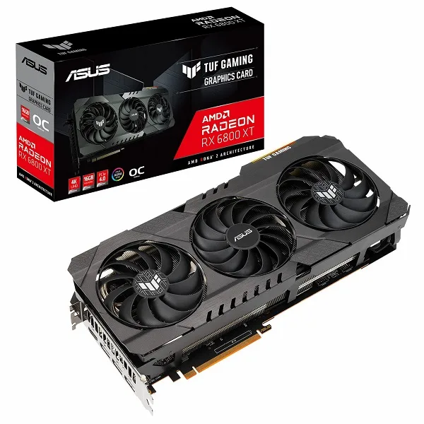 کارت گرافیک ایسوس ASUS TUF GAMING RX 6800 XT OC 16G