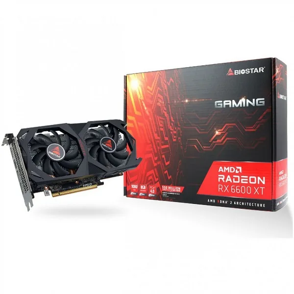 کارت گرافیک بایوستار Biostar RX 6600 XT 8G