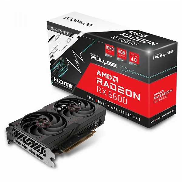 کارت گرافیک سافایر Sapphire Pulse RX 6600 8G
