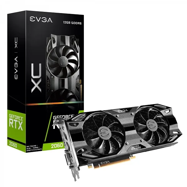 کارت گرافیک اوگا EVGA RTX 2060 XC 12G کارت گرافیک اوگا EVGA RTX 2060 XC 12G