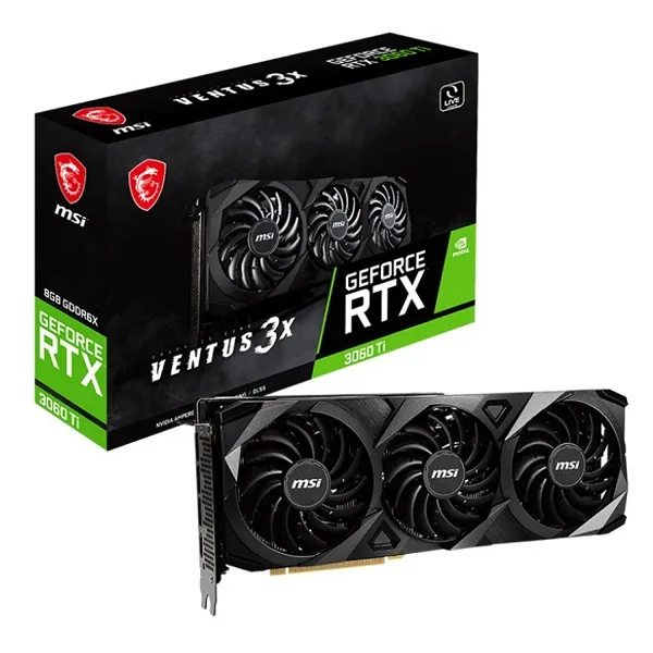 کارت گرافیک ام اس آی MSI RTX 3060 Ti VENTUS 3X 8G کارت گرافیک ام اس آی MSI RTX 3060 Ti VENTUS 3X 8G