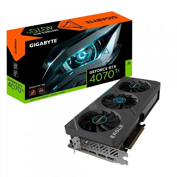 کارت گرافیک گیگابایت GIGABYTE RTX 4070 Ti EAGLE OC 12G کارت گرافیک گیگابایت GIGABYTE RTX 4070 Ti EAGLE OC 12G