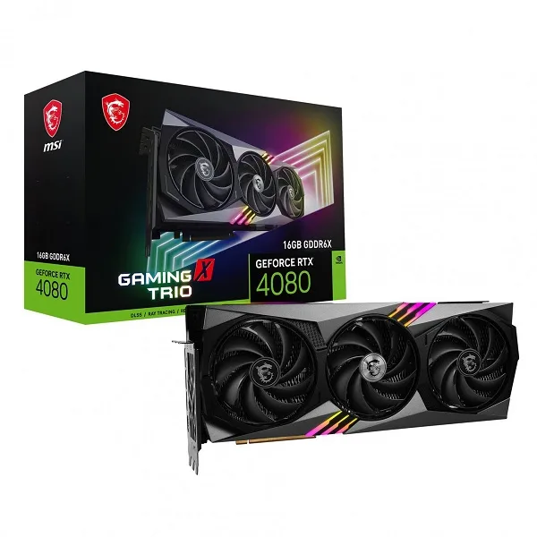 کارت گرافیک ام اس آی MSI RTX 4080 GAMING X TRIO 16G کارت گرافیک ام اس آی MSI RTX 4080 GAMING X TRIO 16G