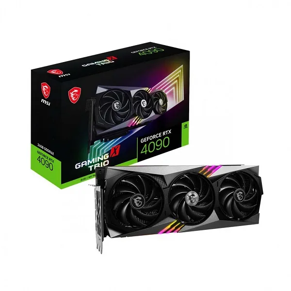 کارت گرافیک ام اس آی MSI RTX 4090 GAMING X TRIO 24G کارت گرافیک ام اس آی MSI RTX 4090 GAMING X TRIO 24G
