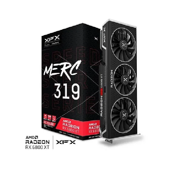 کارت گرافیک ایکس اف ایکس XFX MERC 319 Radeon RX 6800 XT 16G کارت گرافیک ایکس اف ایکس XFX MERC 319 Radeon RX 6800 XT 16G