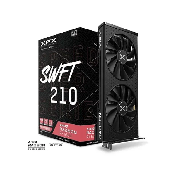 کارت گرافیک ایکس اف ایکس XFX SWFT 210 RX 6600 Gaming 8G