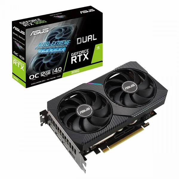 کارت گرافیک ایسوس ASUS DUAL RTX 3060 OC 12G