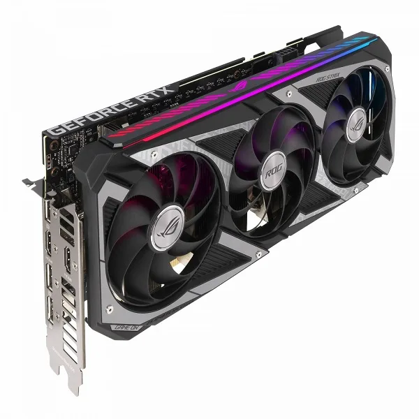 کارت گرافیک ایسوس ASUS ROG STRIX RTX 3060 OC 12G