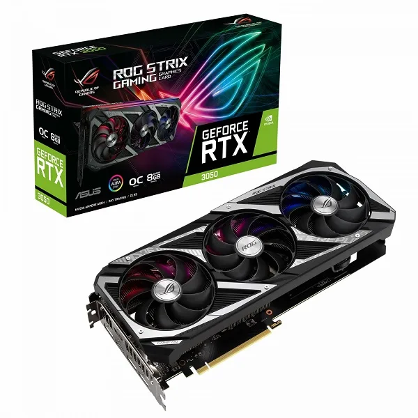 کارت گرافیک ایسوس ASUS ROG STRIX RTX 3050 OC 8G