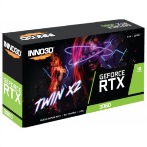 کارت گرافیک اینو تری دی Inno3D RTX 3060 Twin X2 OC 8G