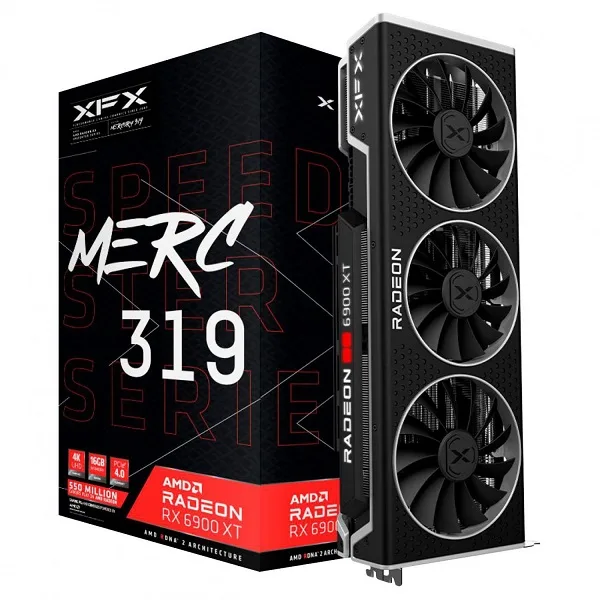 کارت گرافیک ایکس اف ایکس XFX MERC 319 RX 6900 XT 16G کارت گرافیک ایکس اف ایکس XFX MERC 319 RX 6900 XT 16G