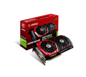 کارت گرافیک استوک ام اس ای Msi GeForce GTX 1070 Ti GAMING 8GB
