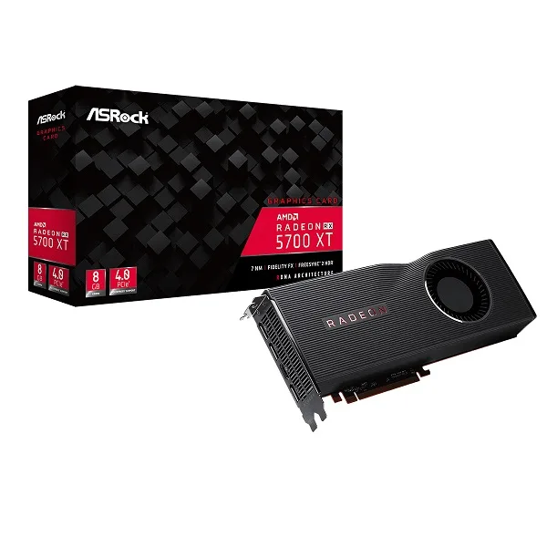 کارت گرافیک استوک ازراک Asrock Radeon RX 5700 XT 8G کارت گرافیک استوک ازراک Asrock Radeon RX 5700 XT 8G