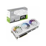 h732 1 کارت گرافیک استوک ایسوس مدل ROG STRIX RTX 3090 24G WHITE