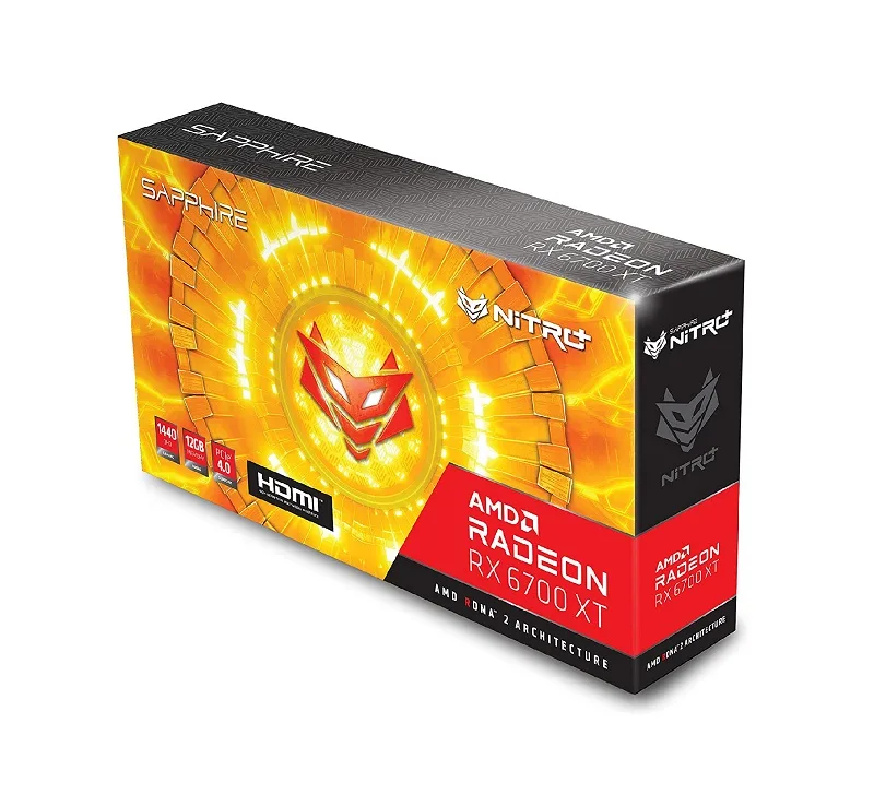 کارت گرافیک rx 6700 xt سافایر