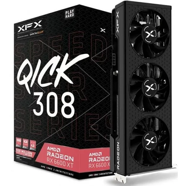 کارت گرافیک ایکس اف ایکس XFX Qick 308 RX 6600 XT 8G