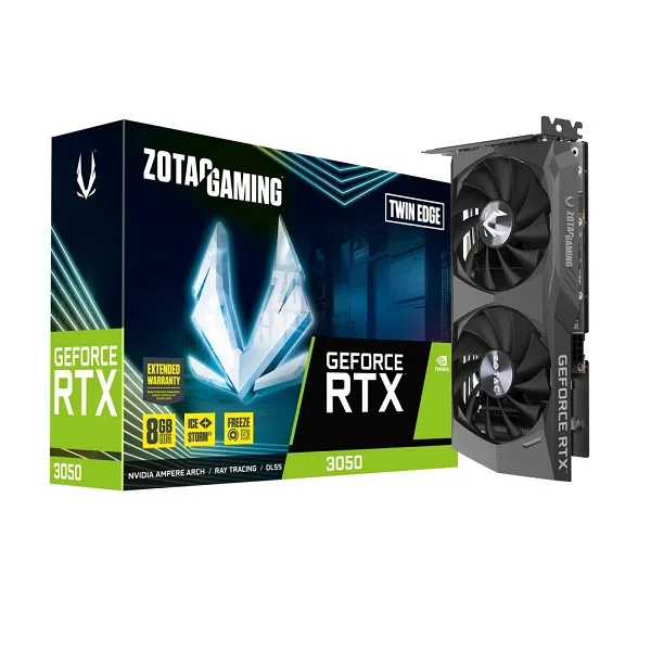 کارت گرافیک زوتک Zotac RTX 3050 Twin Edge 8G