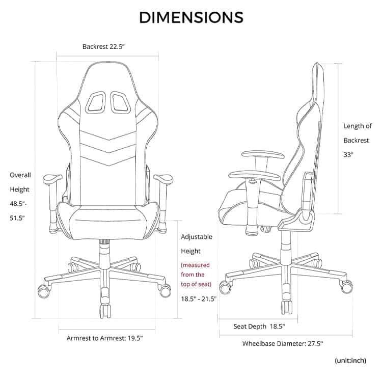 صندلی گیمینگ دی ایکس ریسر DXRacer Prince series OH/D6000/N