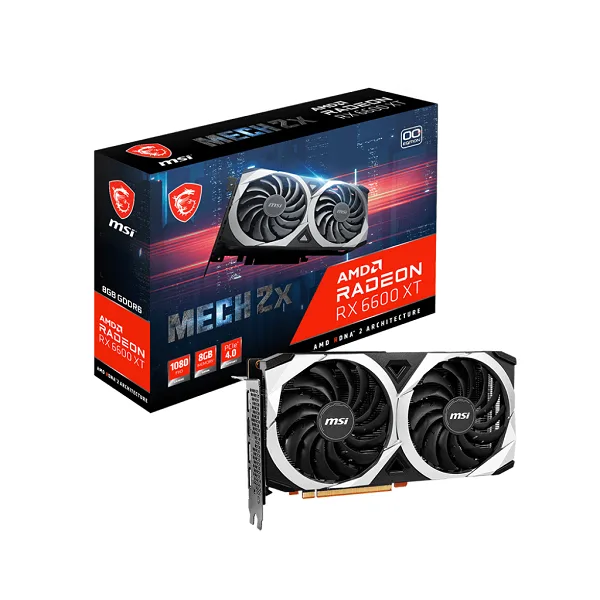 کارت گرافیک ام اس آی MSI RX 6600 XT MECH 2X 8G کارت گرافیک ام اس آی MSI RX 6600 XT MECH 2X 8G