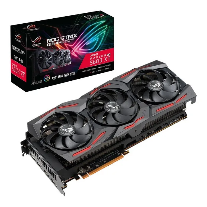 کارت گرافیک استوک ایسوس Asus Rog Strix RX 5600 XT 6G کارت گرافیک استوک ایسوس Asus Rog Strix RX 5600 XT 6G