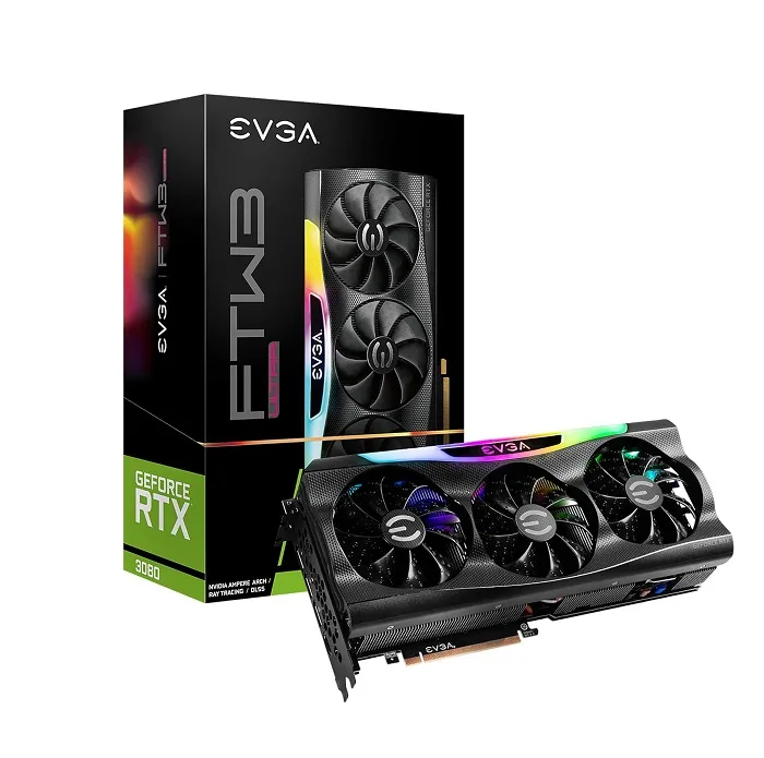 کارت گرافیک استوک EVGA GeForce RTX 3080 3X 10G کارت گرافیک استوک EVGA GeForce RTX 3080 3X 10G