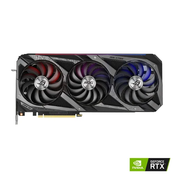 کارت گرافیک استوک ایسوس ASUS RTX 3070 ROG Strix black OC 8GB