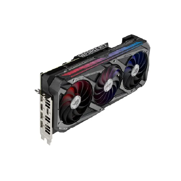 کارت گرافیک استوک ایسوس ASUS RTX 3070 ROG Strix black OC 8GB