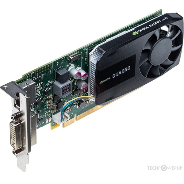 کارت گرافیک NVIDIA مدل Quadro K620 ظرفیت 4GB پنل کوتاه