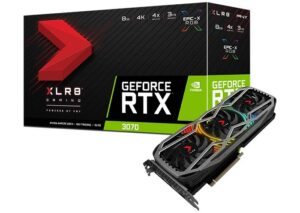 کارت گرافیک استوک پی ان وای PNY GeForce RTX 3070 8GB