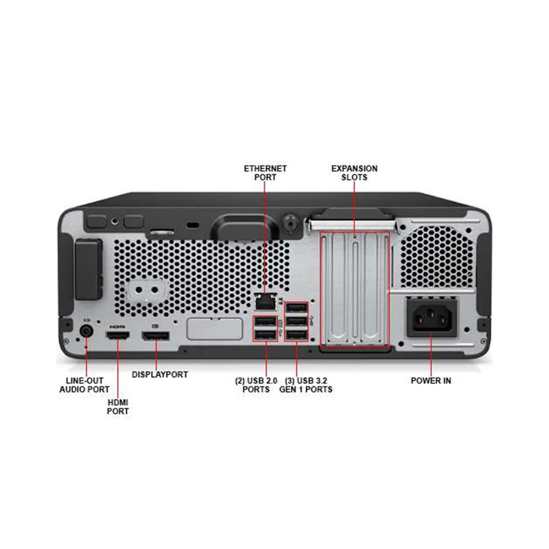 کیس استوک اچ پی HP ProDesk 400 G7 پردازنده i5