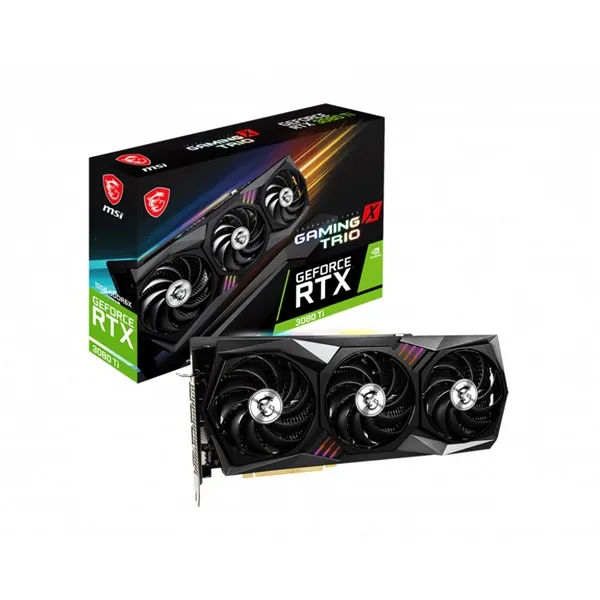 کارت گرافیک استوک ام اس آی MSI RTX 3080 Ti GAMING X TRIO 12G کارت گرافیک استوک ام اس آی MSI RTX 3080 Ti GAMING X TRIO 12G