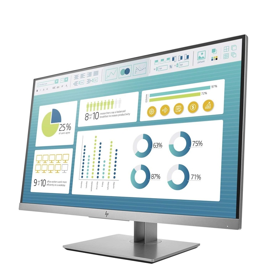 مانیتور استوک 27 اینچ اچ پی HP EliteDisplay E273