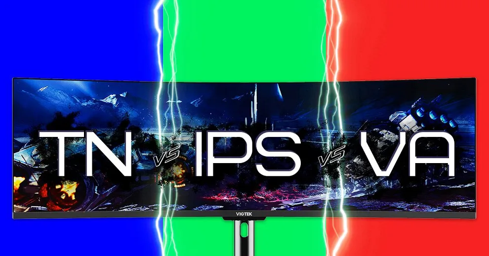 ips vs va vs tn te آشنایی و مقایسه بین پنل های مانیتور IPS ، TN ، VA
