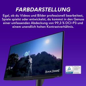 مانیتور استوک دل 27اینچ Dell Alienware AW2725DF