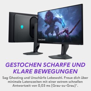 مانیتور استوک دل 27اینچ Dell Alienware AW2725DF