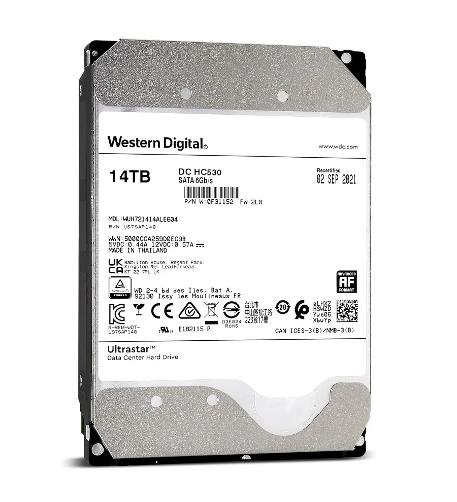 هارد وسترن دیجیتال Western Digital ظرفیت 14 ترابایت